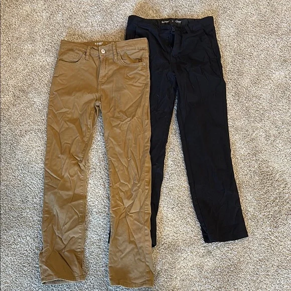 Old Navy Boys Chinos Bundle size 12 - Picture 1 of 5